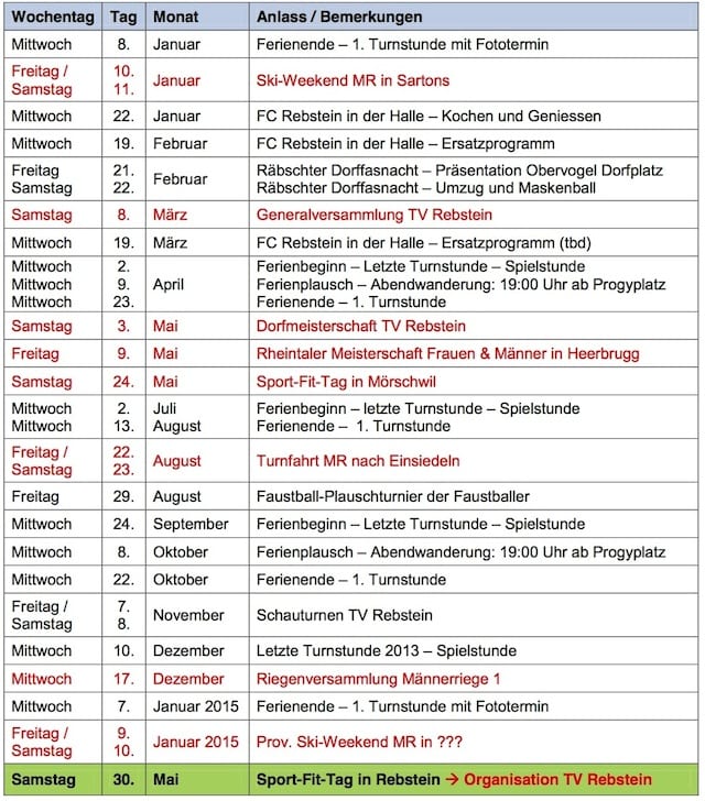 2014 Mannerriege1 Jahresprogramm